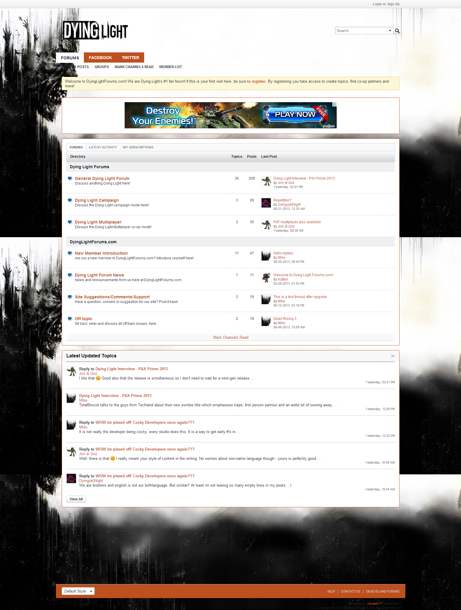 Dying Light Forums