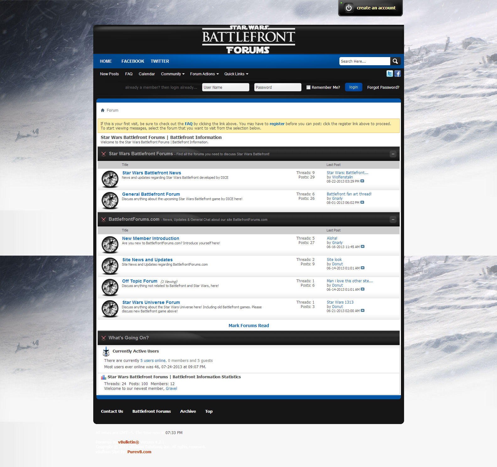 Battlefront Forums
